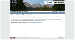 Desktop Screenshot of fossillakeranchhoa.com